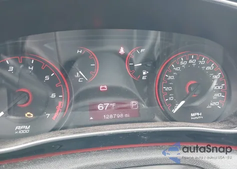 2016 Dodge Dart Sxt Sport Rallye из США, поврежденный, VIN 1C3CDFFAXGD822509